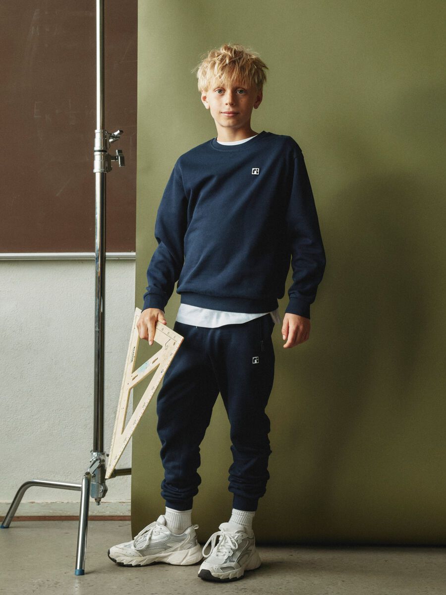 Product carousel image 2 &Oslash;KOLOGISK BOMULL SWEATSHIRT, Dark Sapphire