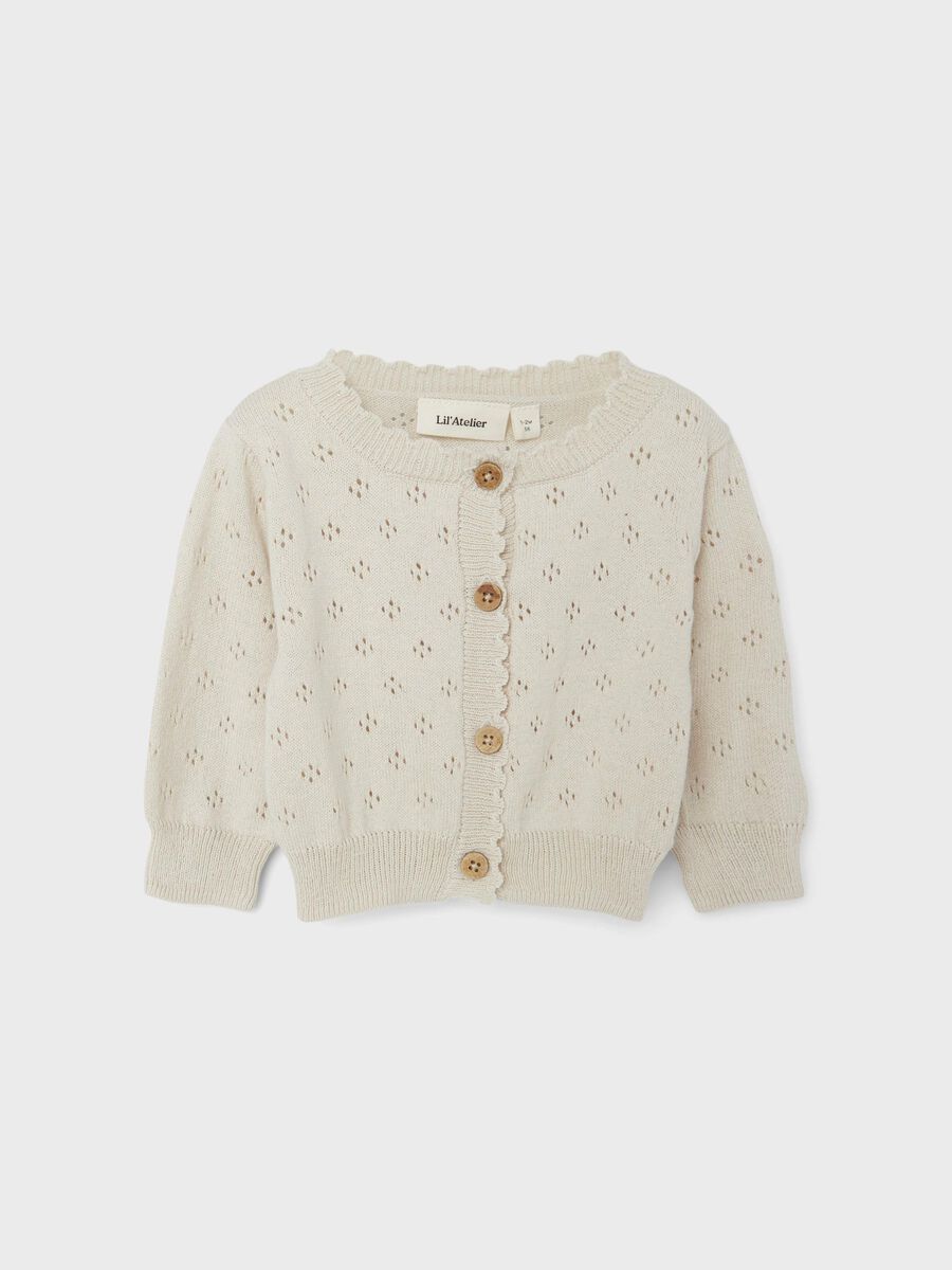 name it KORT STRIKKET CARDIGAN, Turtledove, highres - 13207875_Turtledove_003.jpg