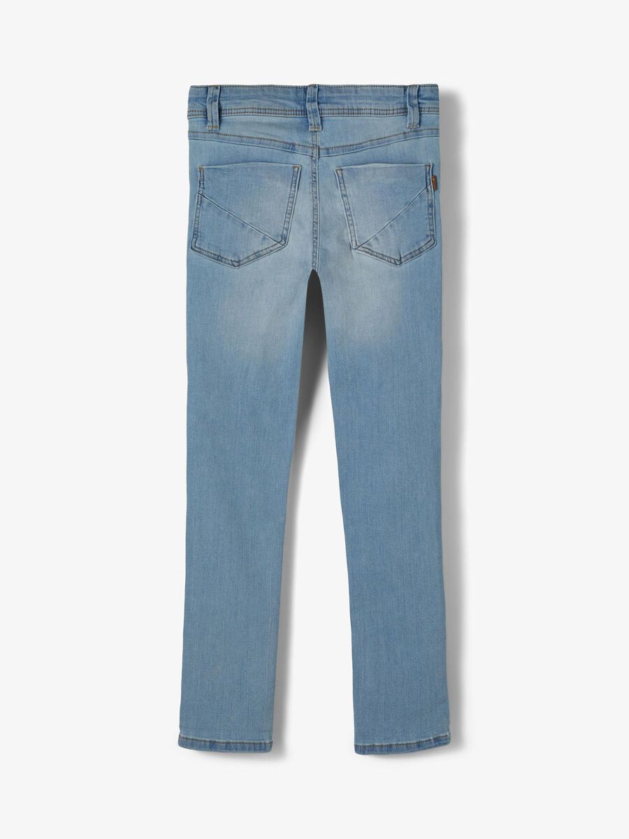 Carousel image - EXTRA SLIM FIT JEANS, Light Blue Denim | 4
