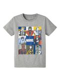 Name it MARVEL T-SHIRT, Grey Melange, highres - 13208268_GreyMelange_001.jpg