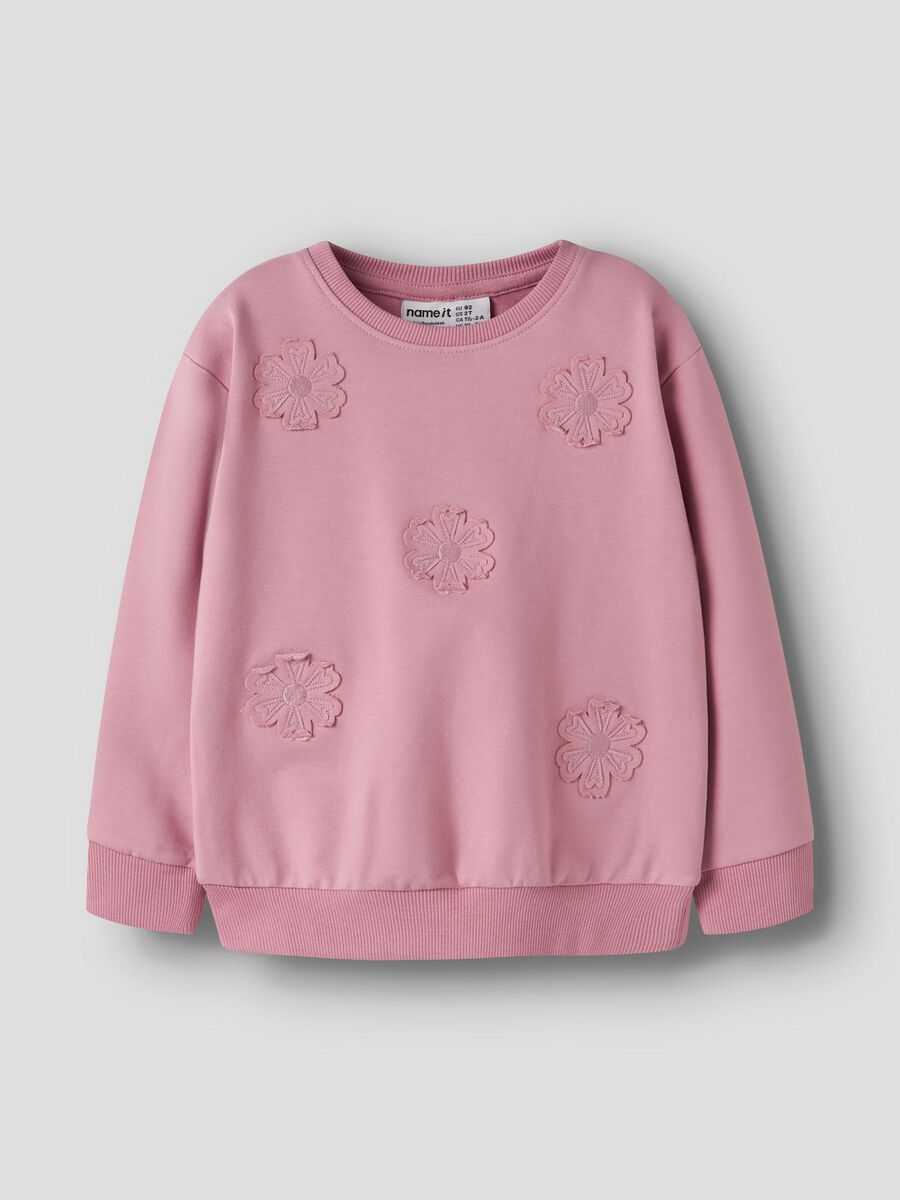 Carousel image 1 3D EMBROIDERY SWEATSHIRT, Lilas