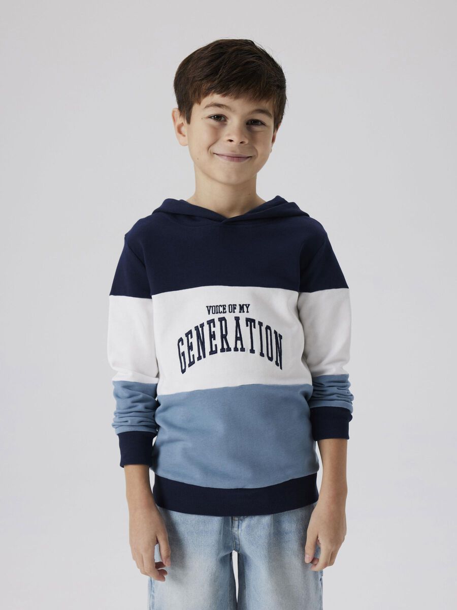 name it EN COTON BIOLOGIQUE SWEAT-SHIRT, Navy Blazer, highres - 13241073_NavyBlazer_1174504_008.jpg