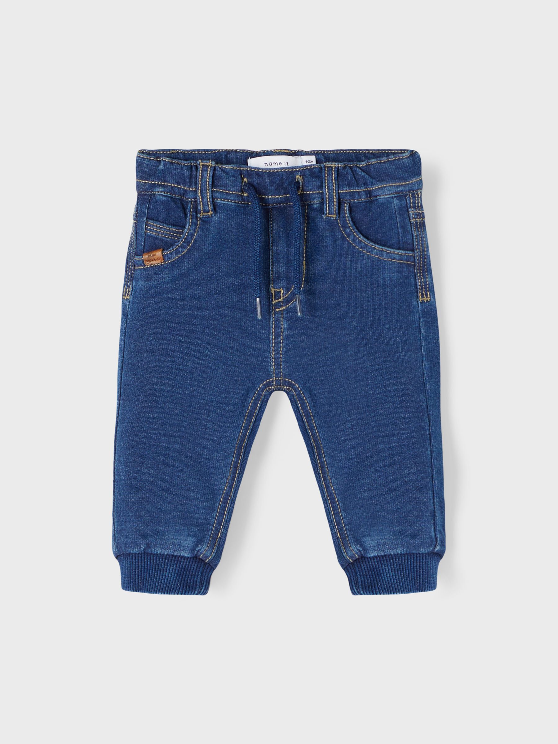 Name it Baby Jungen Mini Jeans Regular fit Hose Dark Blue Denim Größe 74 bis 104 