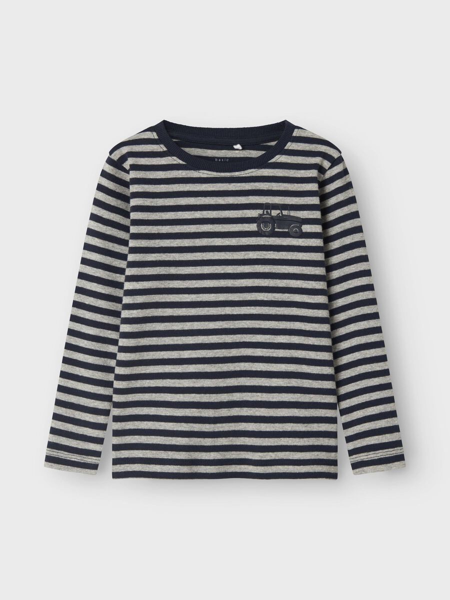 name it SLIM FIT -MALLISET PITKÄHIHAINEN TOPPI, Dark Sapphire, highres - 13225095_DarkSapphire_1173584_003.jpg