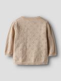 Product image thumbnail - POINTELLE KNITTED CARDIGAN, Cement | 3
