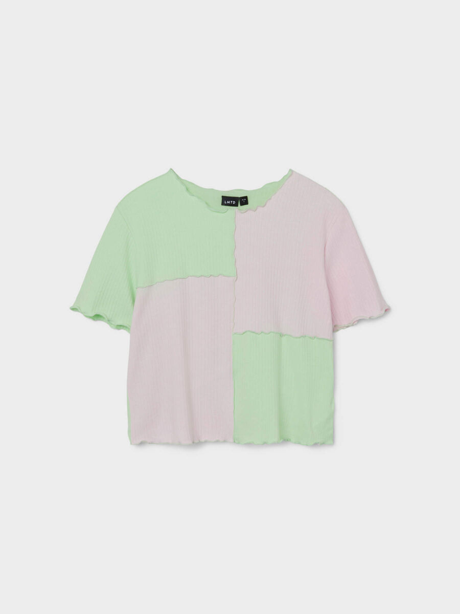 Carousel image - BLOQUES DE COLORES CAMISETA, Cherry Blossom | 1