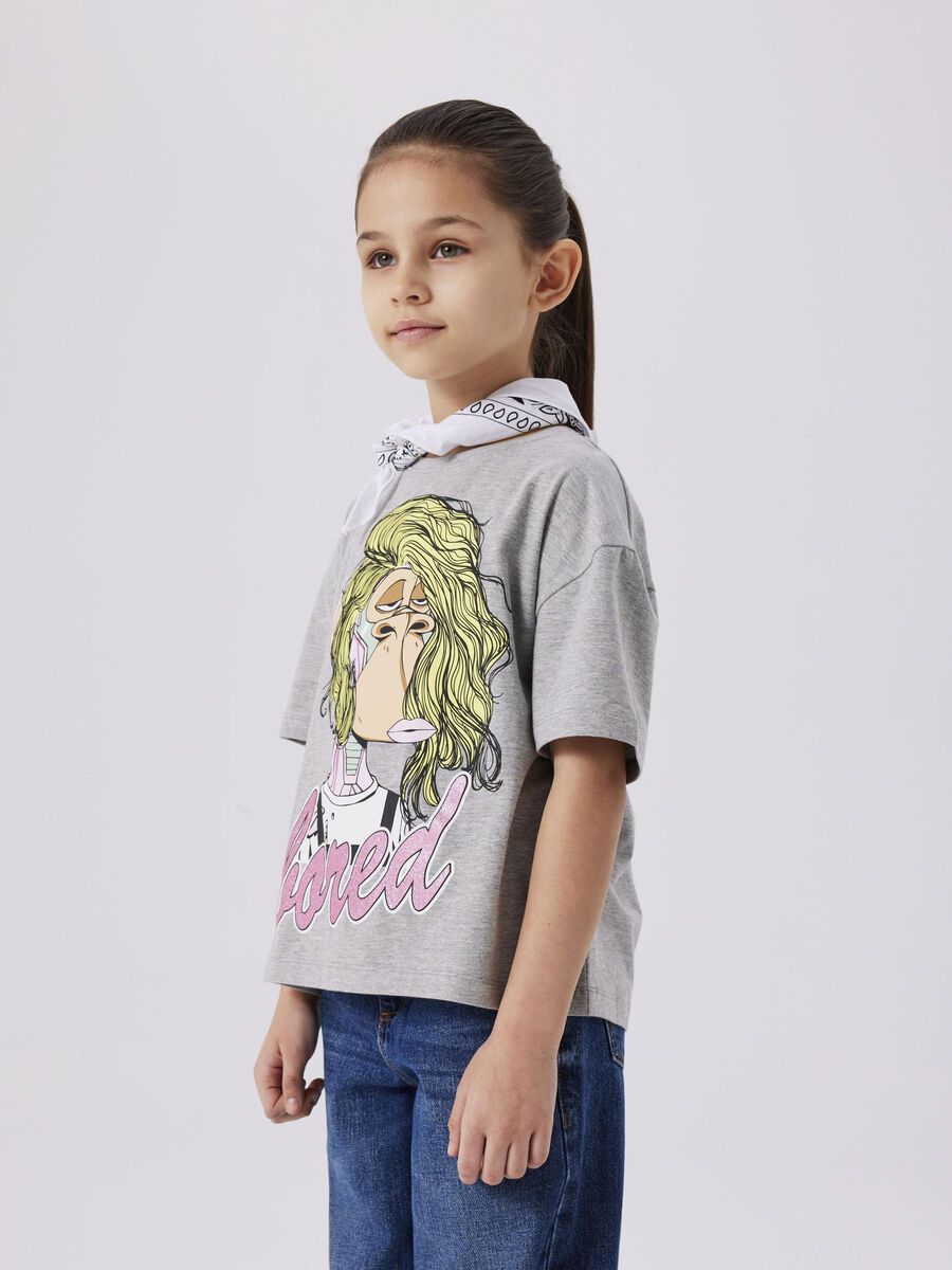 name it BORED APE CAMISETA, Grey Melange, highres - 13236190_GreyMelange_008.jpg