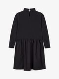 Name it HIGH NECK COTTON DRESS, Black, highres - 13193742_Black_004.jpg