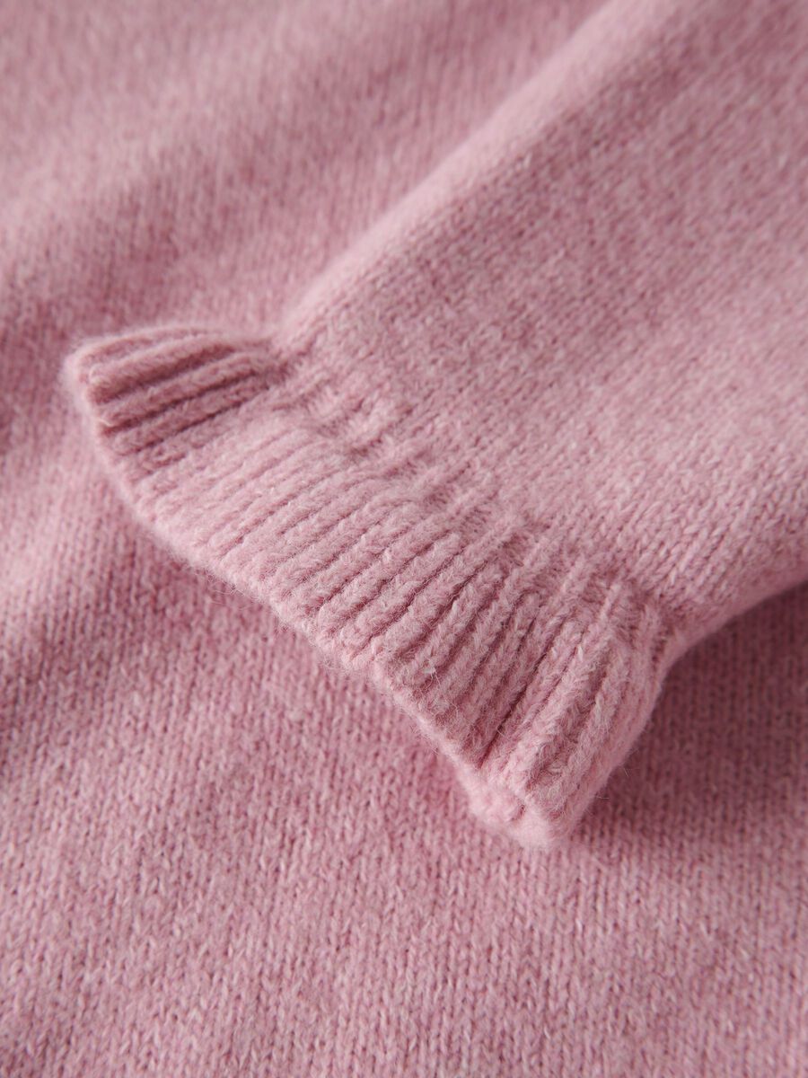 Carousel image - STRIKKET PULLOVER, Lilas | 3