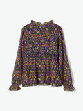 Name it FLORAL PRINT PLISSE SHIRT, Black, highres - 13181211_Black_004.jpg