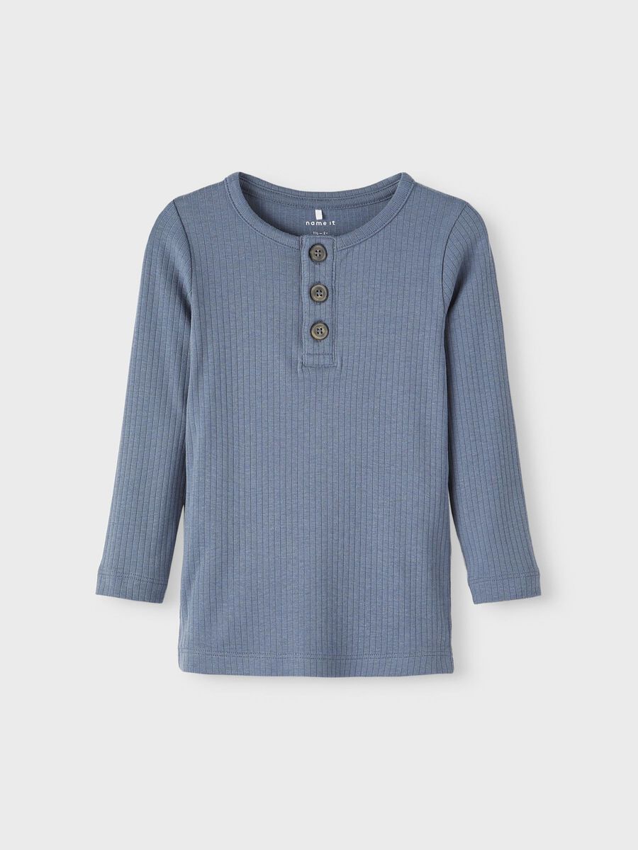 Carousel image - RIBBI, NEULOS PITK&Auml;HIHAINEN TOPPI, China Blue | 1