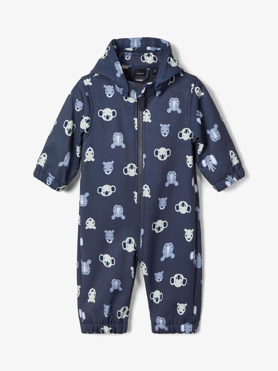 Name it KOALA PRINT SOFTSHELL SUIT, Ombre Blue, highres - 13177759_OmbreBlue_003.jpg