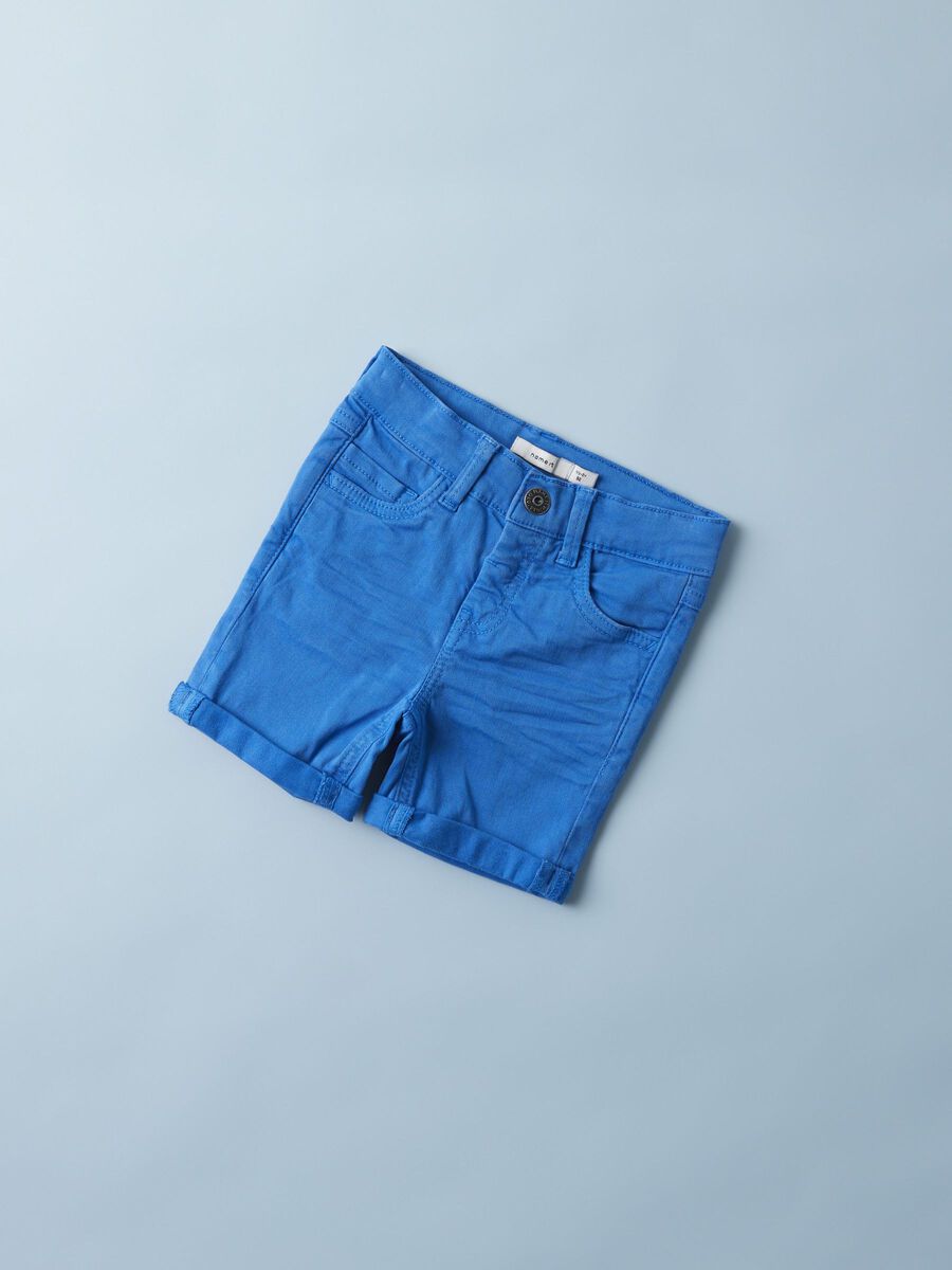 Name it SLIM FIT LONG SHORTS, Electric Blue Lemonade, highres - 13226524_ElectricBlueLemonade_007.jpg