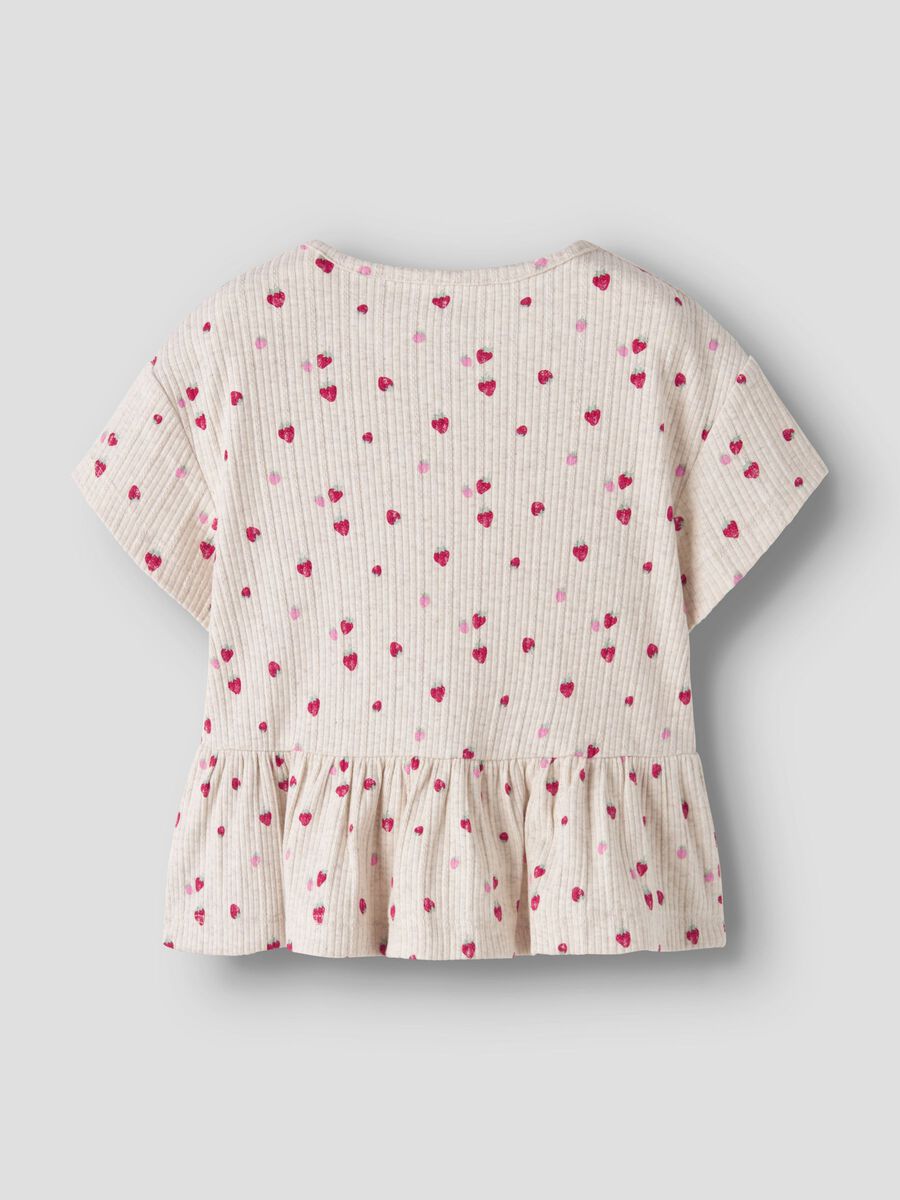 Product carousel image - ORGANIC COTTON TOP, Peyote Melange | 2