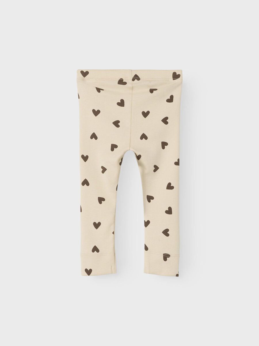 Carousel image 2 RIB KNIT LEGGINGS, Sandshell