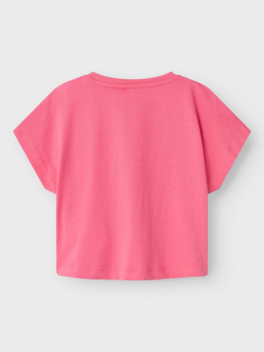 Carousel image - PRINTED CROP TOP, Camellia Rose | 2