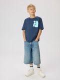 Product image thumbnail - SKATER JORTS SHORTS, Light Blue Denim | 3
