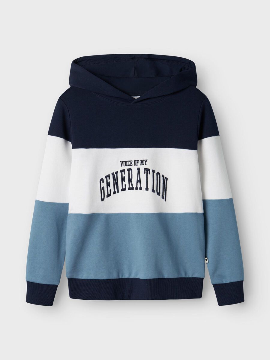 name it ORGANIC COTTON SWEATSHIRT, Navy Blazer, highres - 13241073_NavyBlazer_1174504_003.jpg