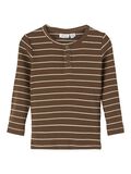 Name it STRIPED RIB LONG-SLEEVED T-SHIRT, Desert Palm, highres - 13190627_DesertPalm_001.jpg