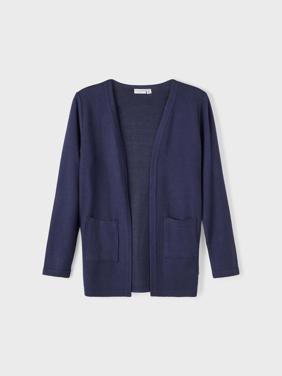 Name it LONG FIT KNITTED CARDIGAN, Dark Sapphire, highres - 13205976_DarkSapphire_003.jpg