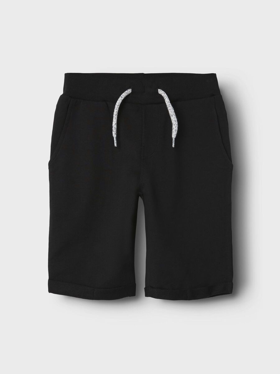Name it CORTE REGULAR SHORTS, Black, highres - 13201050_Black_003.jpg