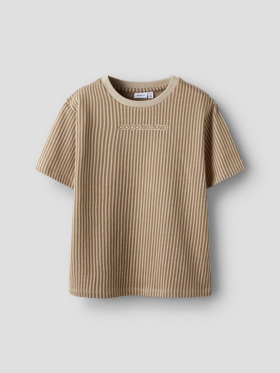 name it REGULAR FIT T-SHIRT, Irish Cream, highres - 13251119_IrishCream_003.jpg