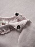 Product image thumbnail - LONG SLEEVED ROMPER, Hushed Violet | 3