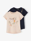 Name it 2-PACK GLITTER PRINT T-SHIRT, Peach Whip, highres - 13190840_PeachWhip_003.jpg