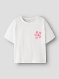 Product image thumbnail - GLITTER PRINT T-SHIRT, Bright White | 1