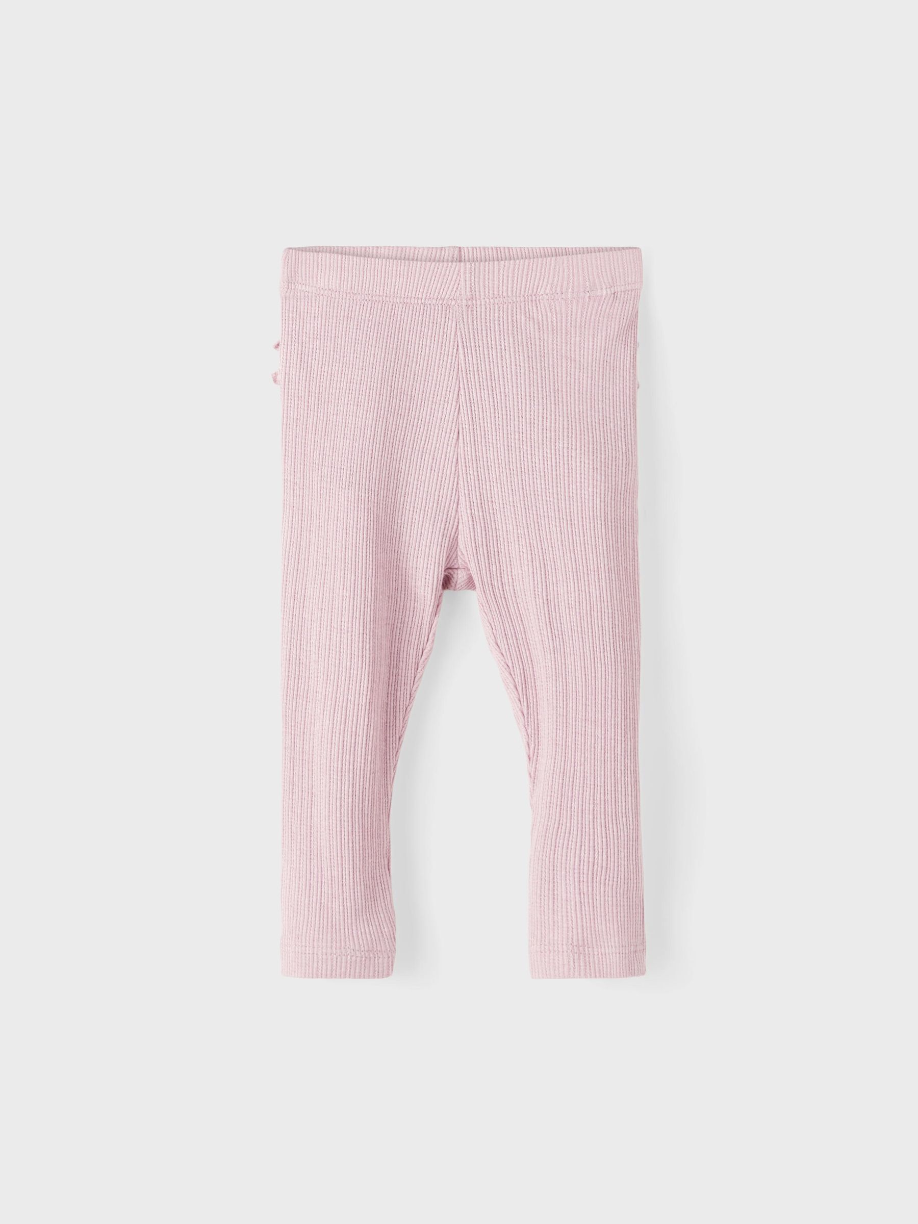 RIB TEXTURE LEGGINGS (Purple) from NAME 