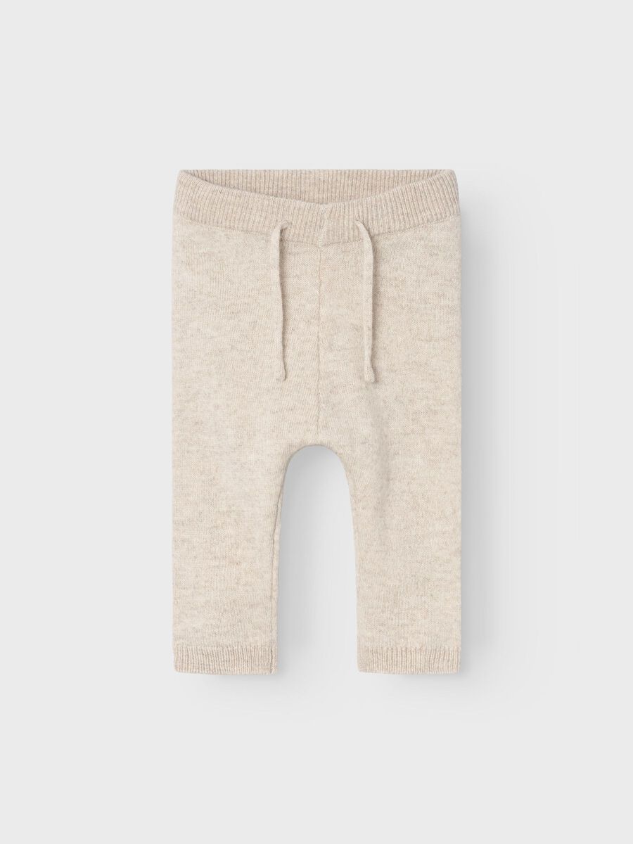 Girls Rib Circular Knit Leggings