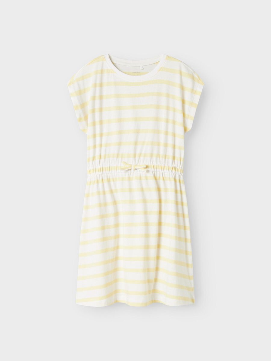 name it SHORT SLEEVED DRESS, Pastel Yellow, highres - 13218694_PastelYellow_1035072_003.jpg