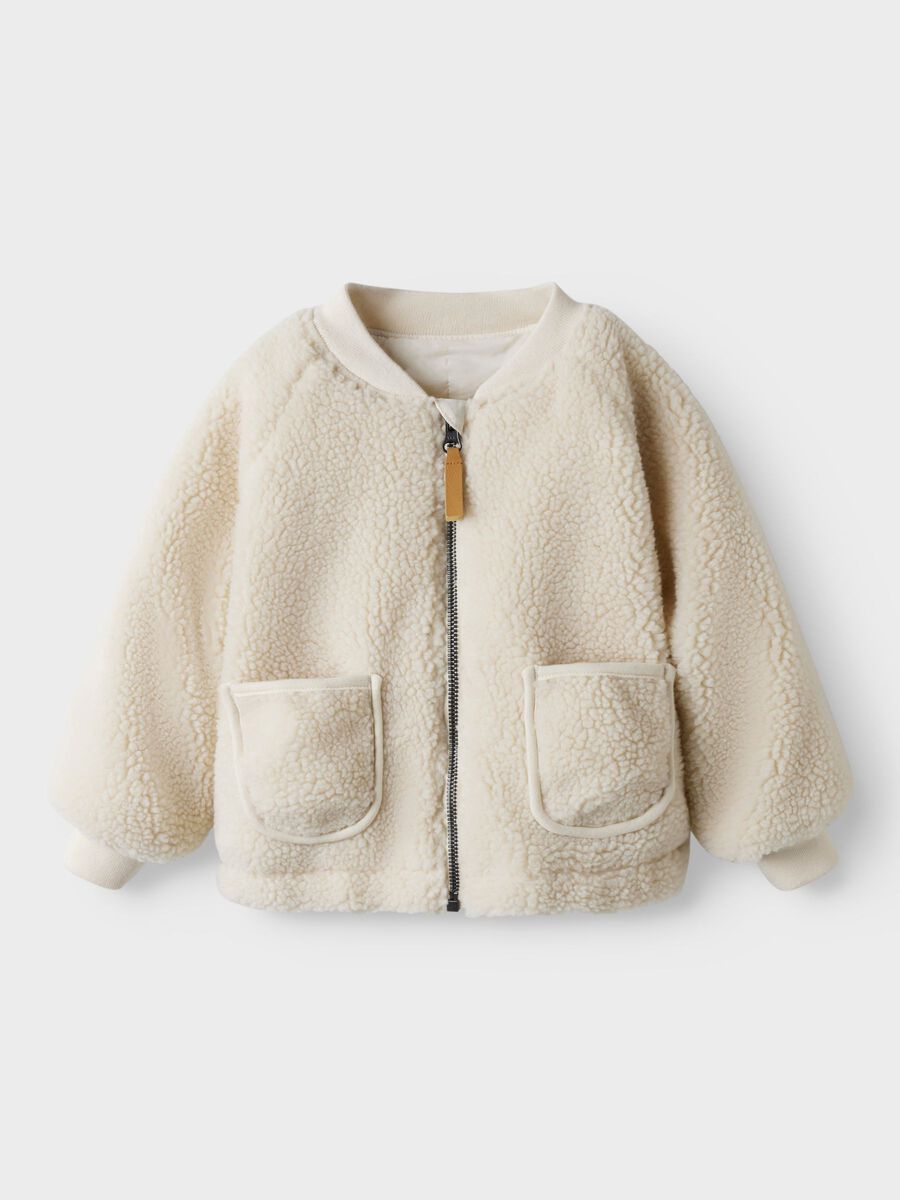 Name it TEDDY BOMBER JACKET, Turtledove, highres - 13240350_Turtledove_1218768_002.jpg