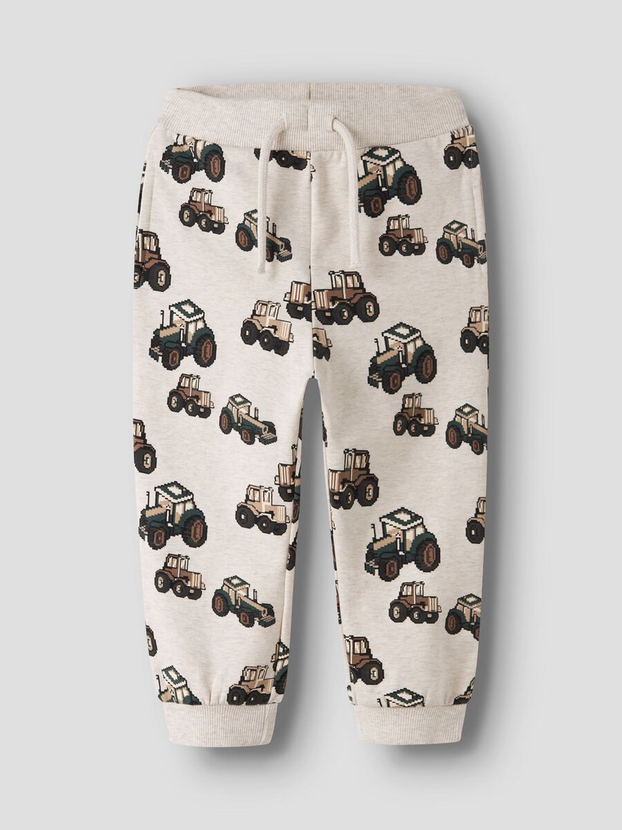 Product carousel image 1 REGULAR FIT SWEATPANTS, Peyote Melange