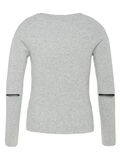 Name it MAILLE FINE SLIM PULLOVER, Grey Melange, highres - 13157198_GreyMelange_002.jpg