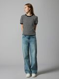 name it STRIPED KNITTED TOP, Black, highres - 13254362_Black_1256569_007.jpg