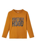 Name it PRINTED LONG-SLEEVED T-SHIRT, Bone Brown, highres - 13179253_BoneBrown_001.jpg