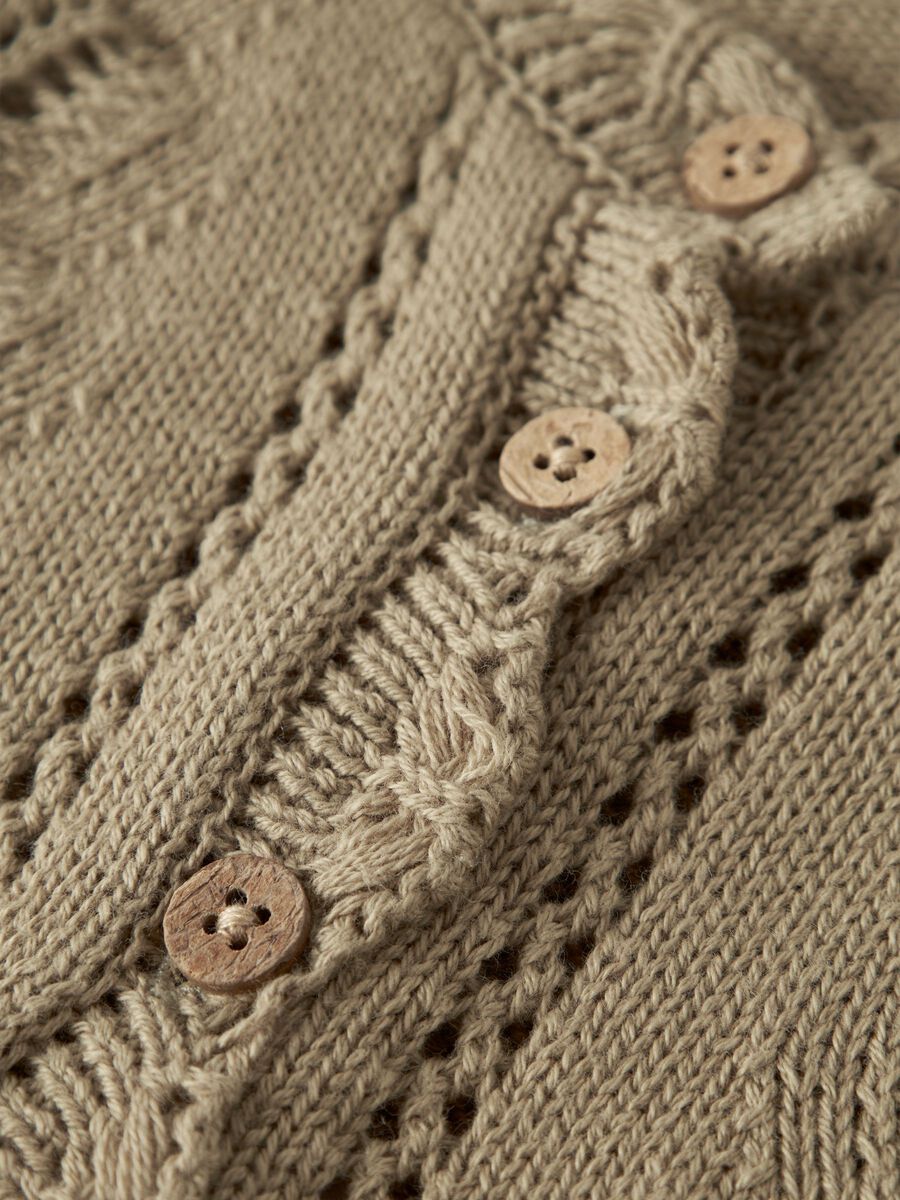 Carousel image 5 KNITTED CARDIGAN, Twill