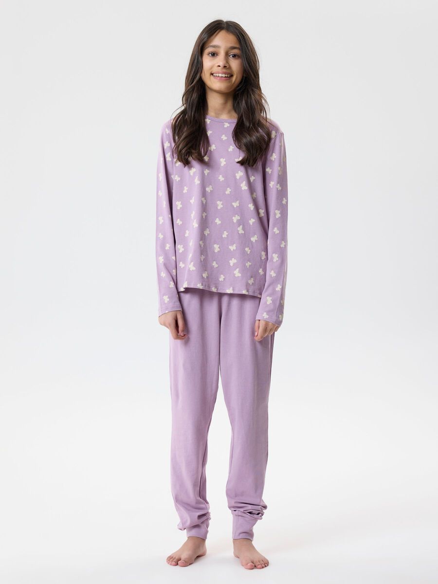 Product carousel image 2 LONG SLEEVED PYJAMA SET, Lavender Mist