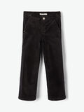 Name it GEKÜRZTE KORDSAMT HOSE MIT WEITEM BEIN, Black, highres - 13170203_Black_003.jpg