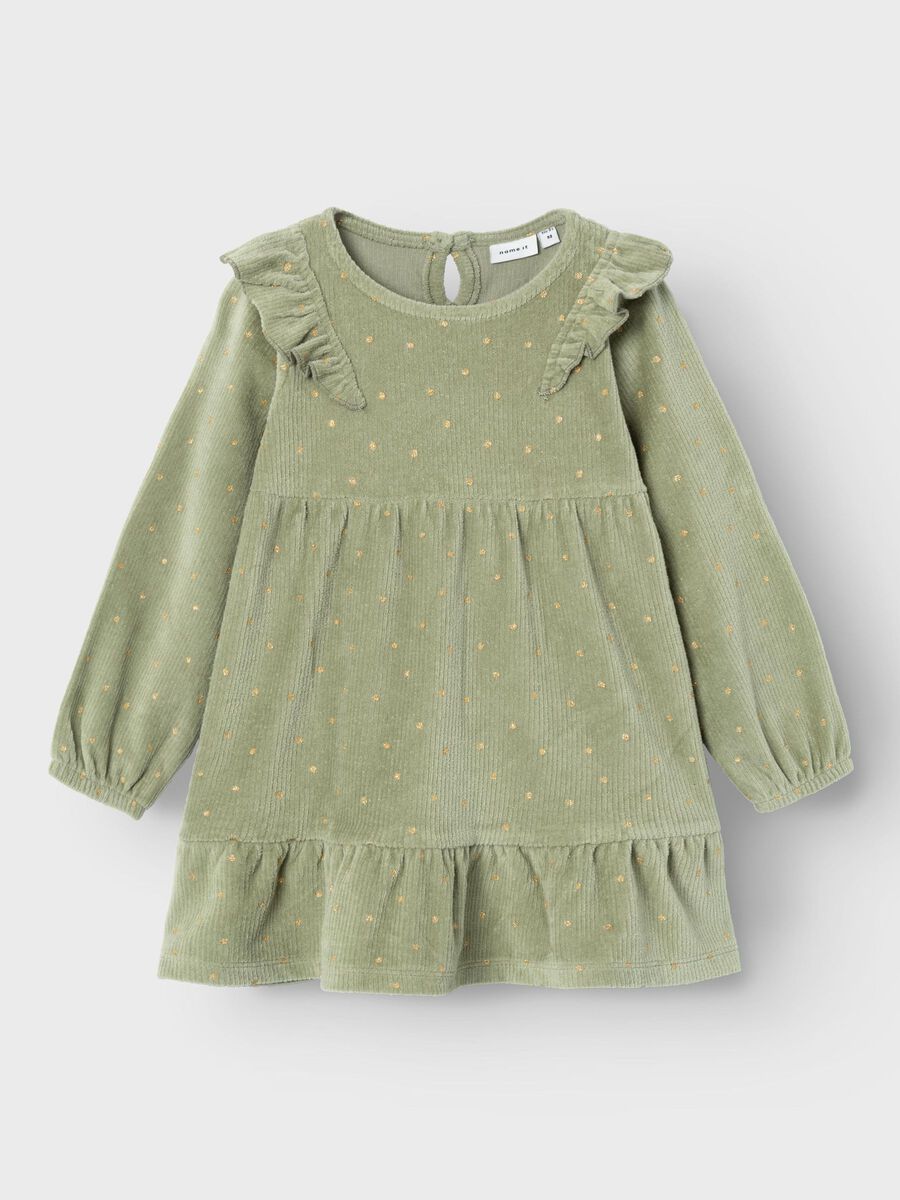 name it VELOURS KLEID, Oil Green, highres - 13221671_OilGreen_003.jpg