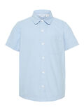 Name it DOTTED SHORT-SLEEVED SHIRT, Chambray Blue, highres - 13167276_ChambrayBlue_001.jpg