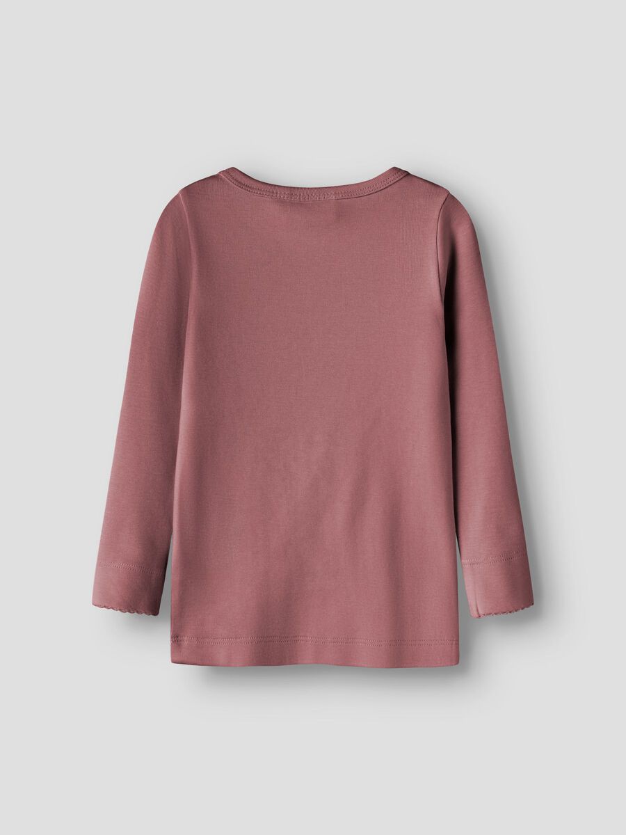 Product carousel image 2 SLIM FIT LONG SLEEVED TOP, Withered Rose
