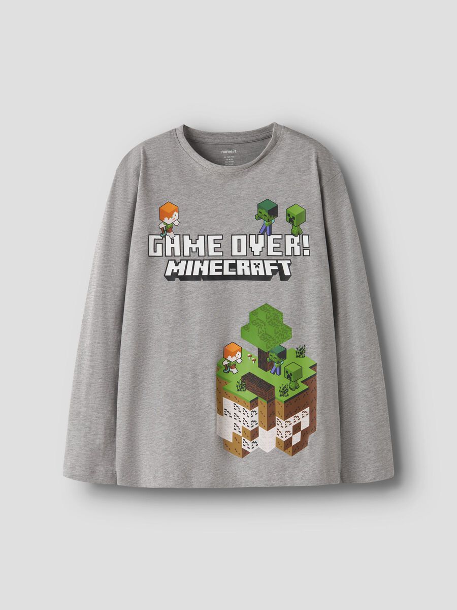 Product carousel image 2 MINECRAFT TOP, Grey Melange