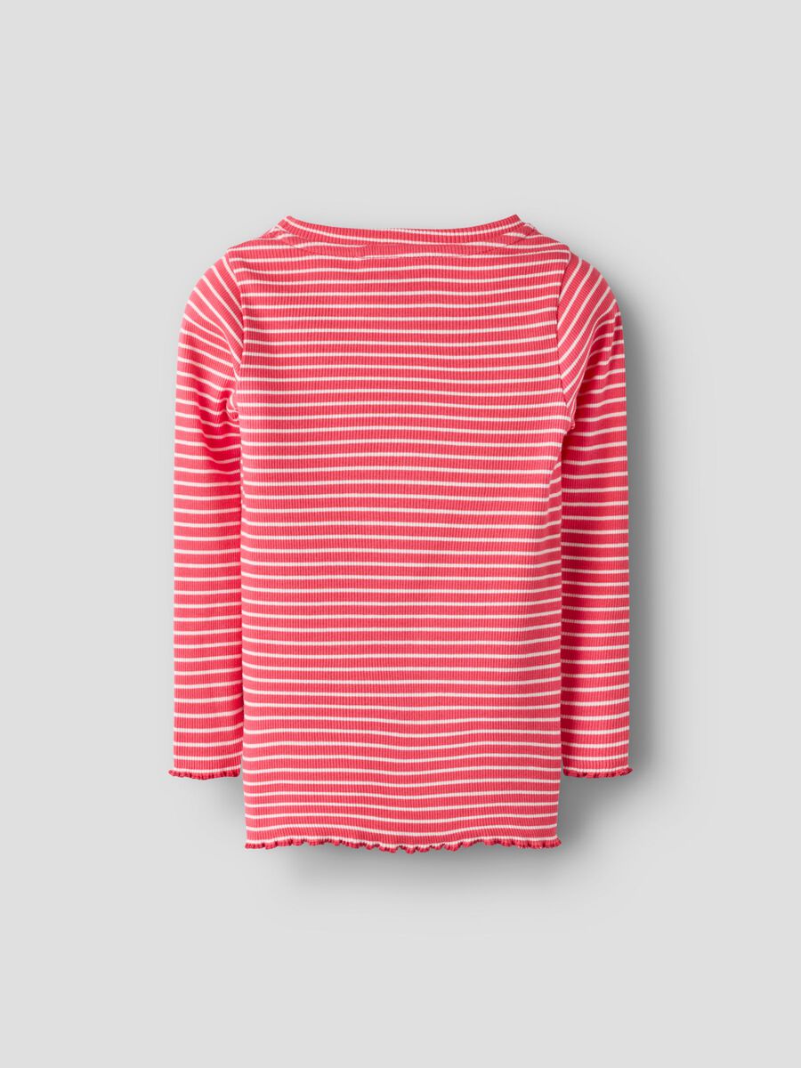 Product carousel image - ORGANIC COTTON LONG SLEEVED TOP, Paradise Pink | 2