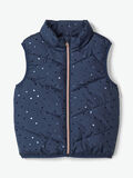 Name it HEART PRINT PADDED GILET, Dress Blues, highres - 13173002_DressBlues_003.jpg