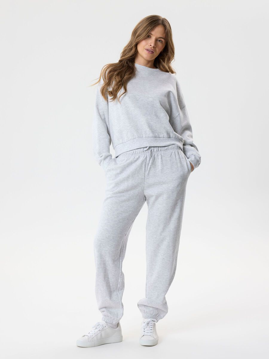 Product carousel image 1 REGULAR SWEAT PANTS, Light Grey Melange
