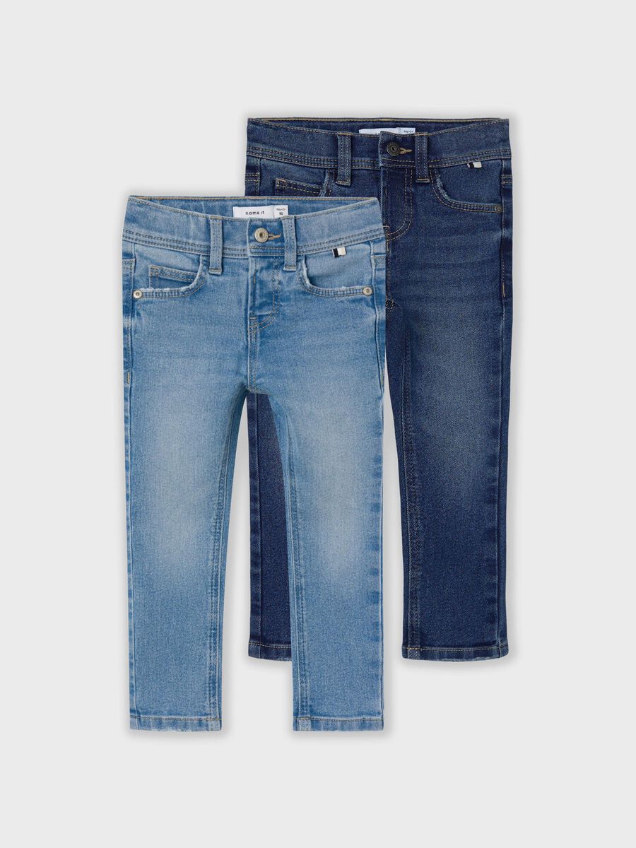 Name it LOT DE 2 PIÈCES X-SLIM JEAN, Dark Blue Denim, highres - 13229836_DarkBlueDenim_1104495_003.jpg