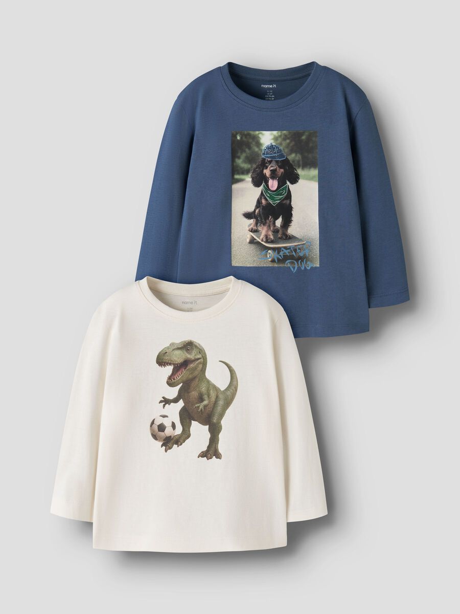 Product carousel image 1 LOT DE 2 TOP, Vintage Indigo