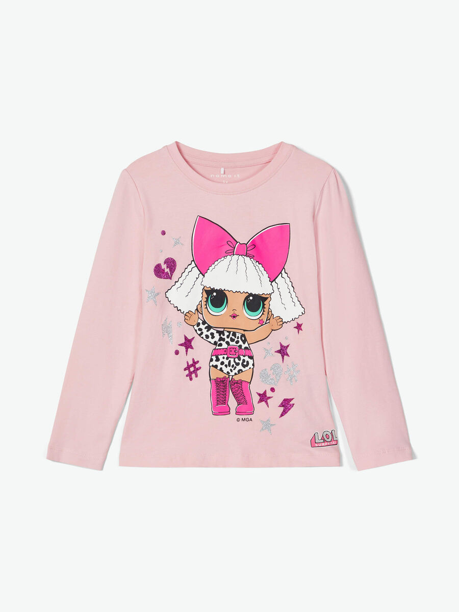 name it L.O.L PITKÄHIHAINEN T-PAITA, Coral Blush, highres - 13179231_CoralBlush_003.jpg